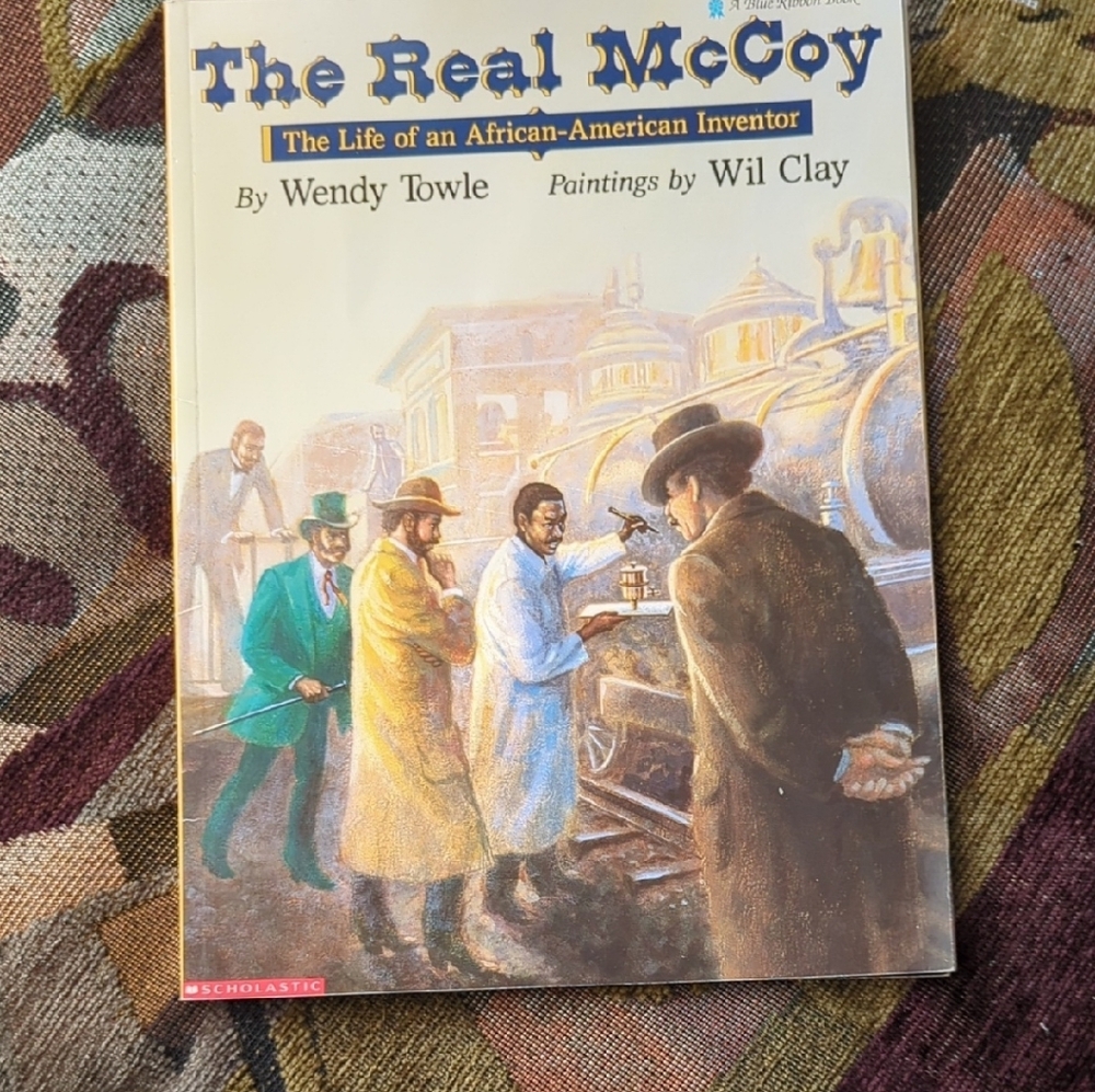The Real McCoy Book by Wendy Towle🖍️🖍️